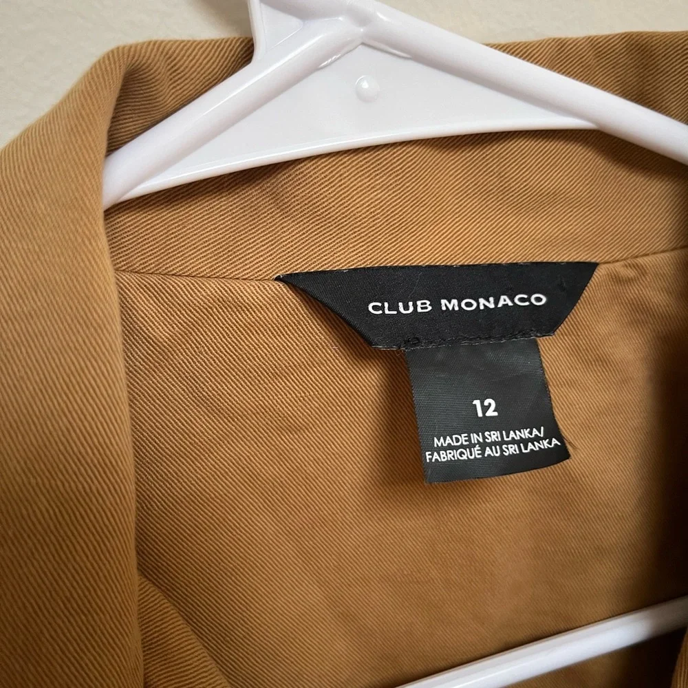 Club Monaco Utility Romper with Belt Sz 12